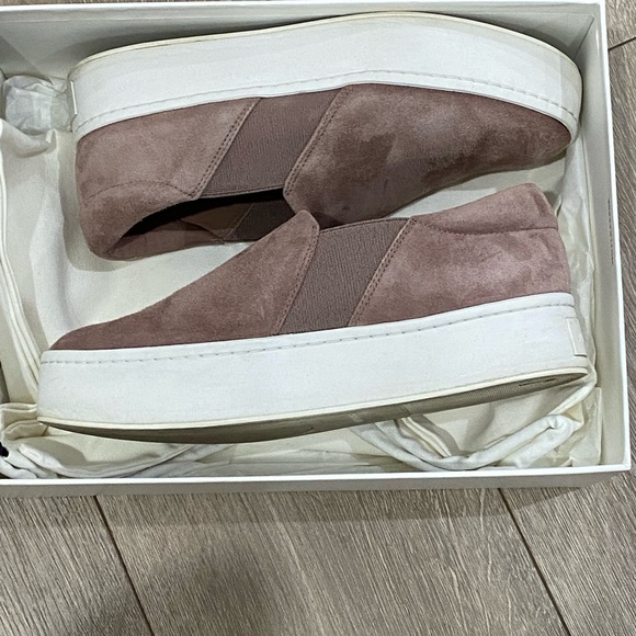 💰PRICE⬇️ VINCE
Women's Warren Suede Slip On Platform Trainers - Pink/Blush - 7M - Picture 2 of 9